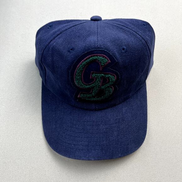 Vintage Alaska Hat Cap Strapback Navy Blue Glacier Bay National Park Nature 90s - Picture 2 of 7